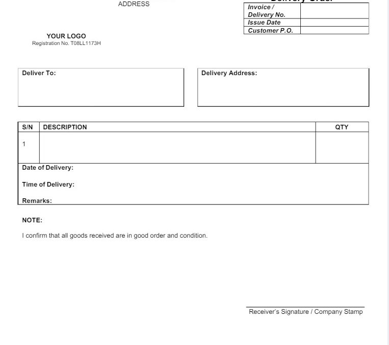 سند ترخیصیه ، دانلود نمونه سند